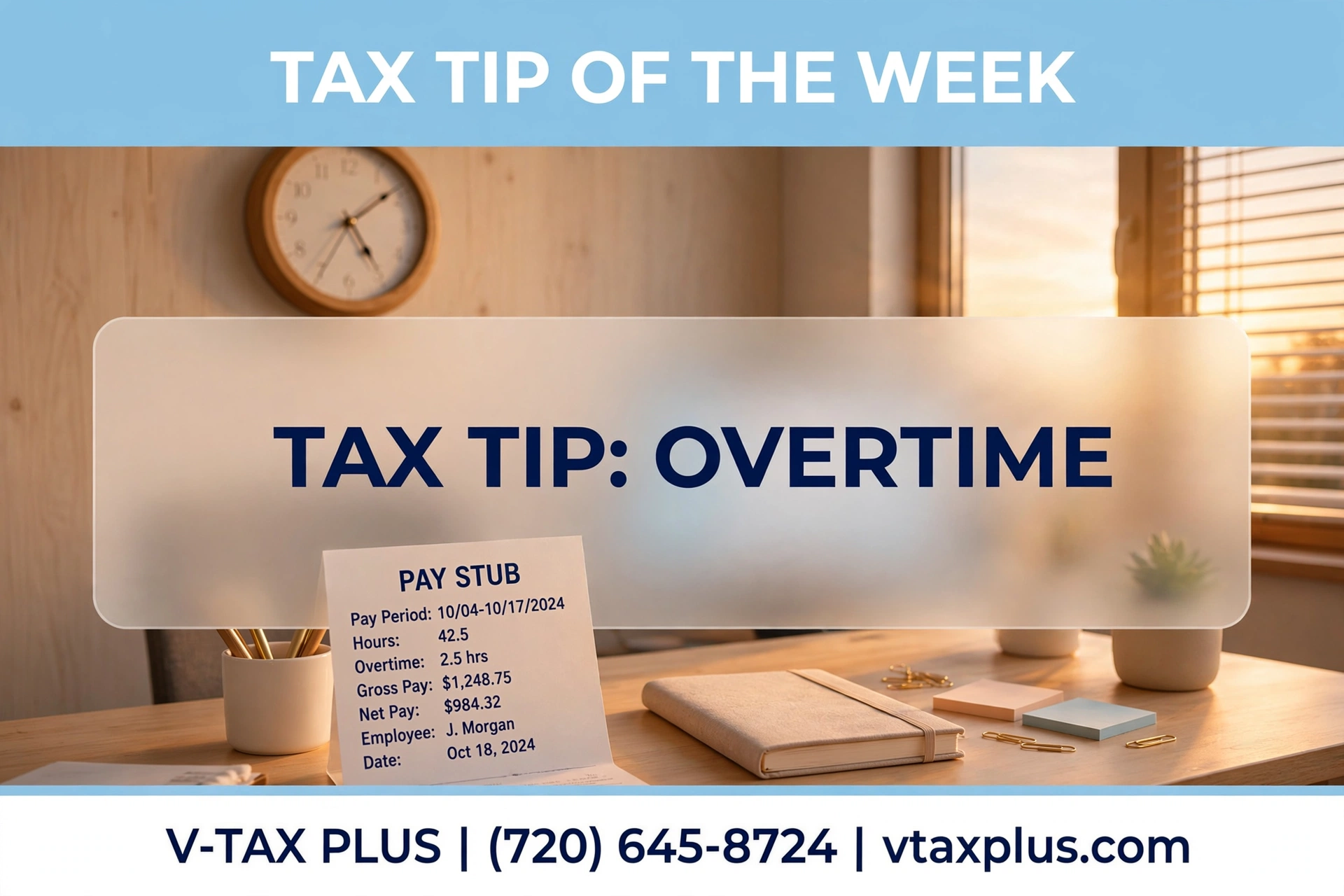Tax Tip of the Week