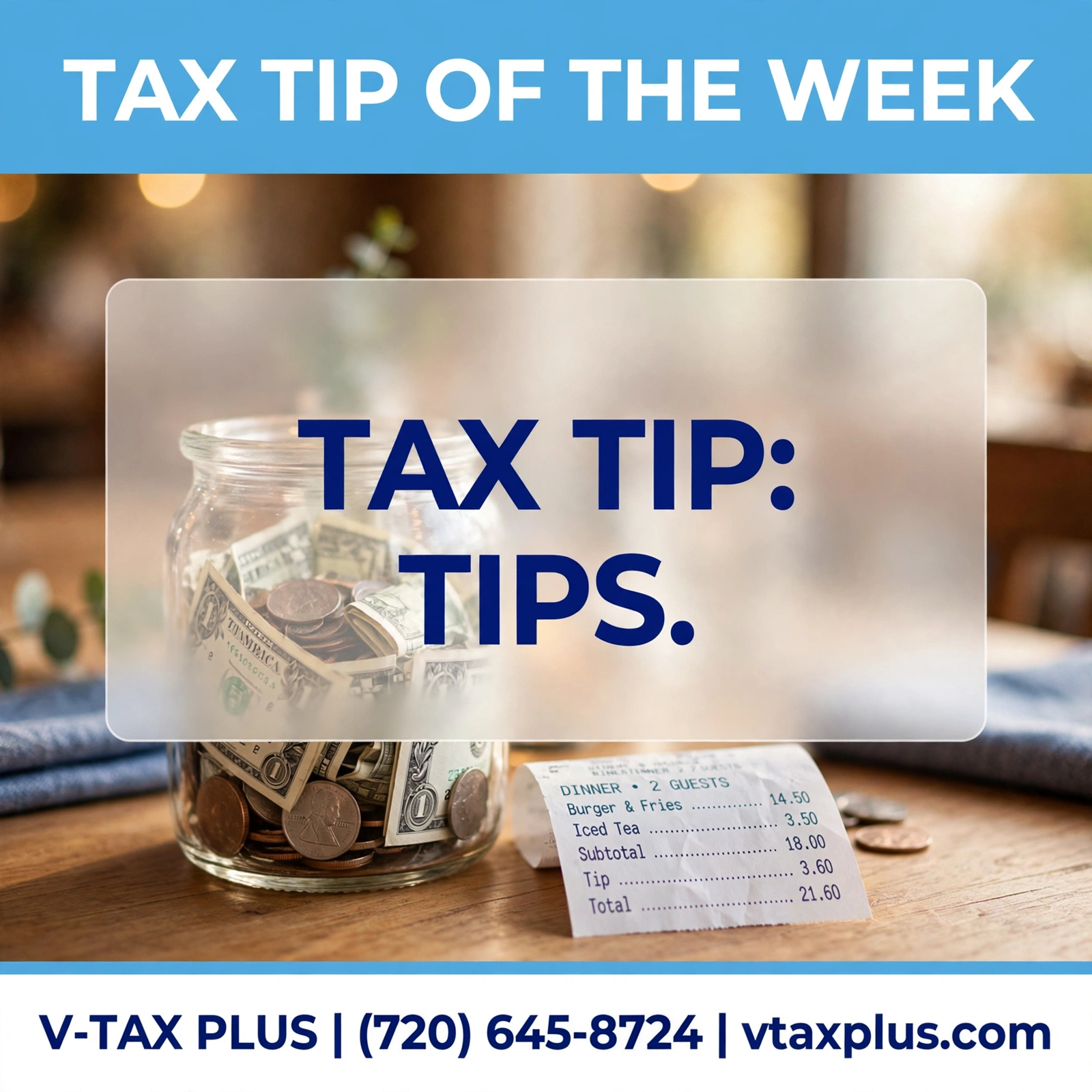 Tax Tip of the Week